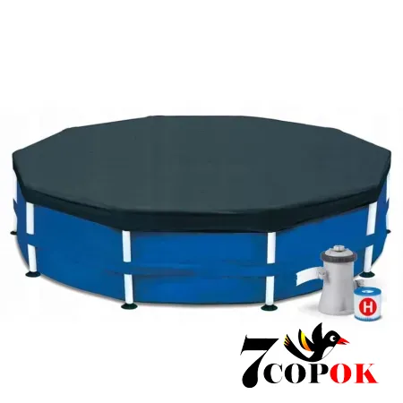 Бассейн каркасный для дачи Intex 28202-3 New (305 x 76 см) Metal Frame Pool
