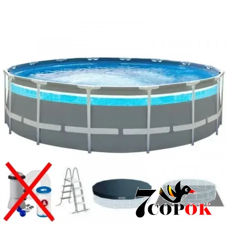 Бассейн каркасный Intex 26722-1 New (427 x 107 см) Ultra Frame Pool