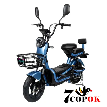 Электроскутер Atlas Elegant Blue, купить в Украине