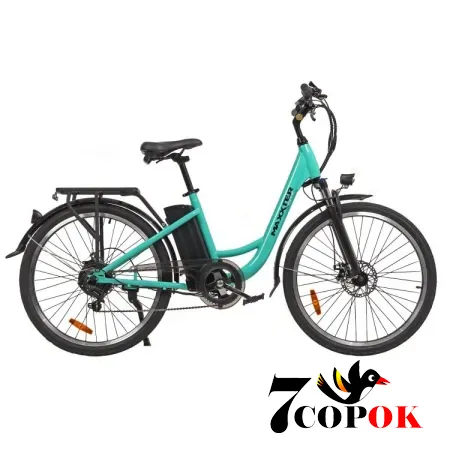 Электровелосипед Maxxter City 2.0 (LightBlue), 250 Вт., 25 км/ч, купить в Украине