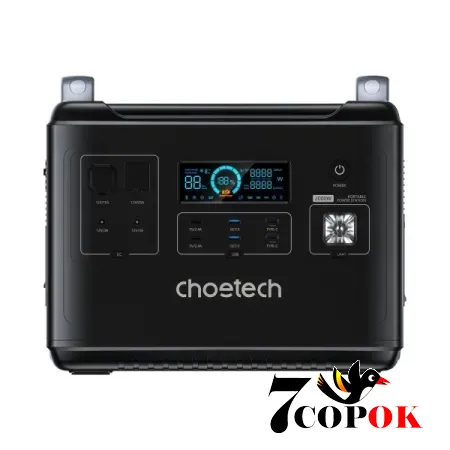 Портативная зарядная станция Choetech BS006-EU-BK, купить в Украине