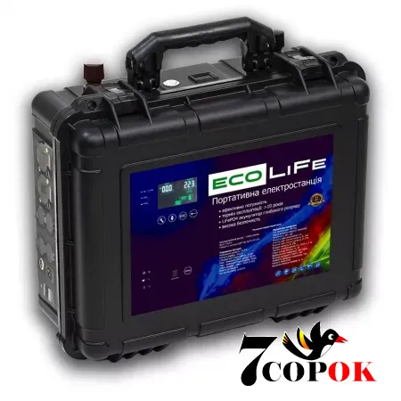 Портативная зарядная станция EcoLiFe PS 3000 Case, купить в Украине