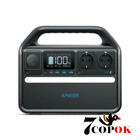 Портативная зарядная станция для дома Anker 535 PowerHouse 500W (512 Вт/ч) (0.5 кВт)