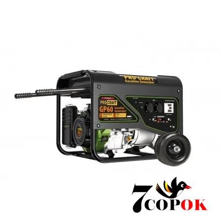 Генератор бензиновый Procraft GP60, 5.0 кВт, купить в Украине