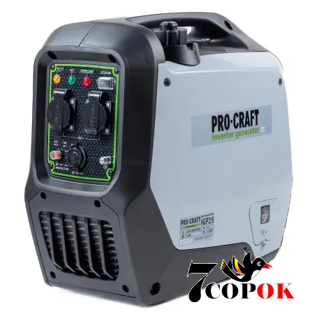 Инверторный генератор бензиновый Procraft IGP25, 1.8 кВт, купить