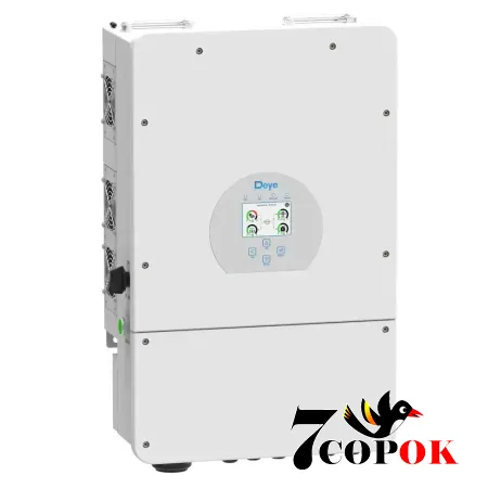 Сетевой солнечный инвертор 6 кВт - Deye 6kW 48V-battery 2 MPPT Wi-Fi 230V 1-ph