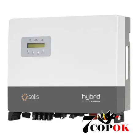 Гибридный солнечный инвертор 10 кВт - Solis RHI-3P10KHVES-5G, купить