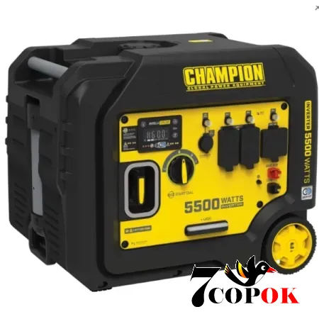 Інверторний генератор Champion C5500iES DF (501003-UA), 4.0 кВт, купити