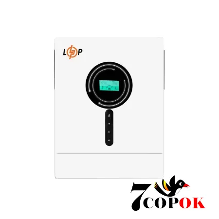 Гибридный солнечный инвертор 6 кВт - LogicPower LPW-VM II Elite 6000VA (6000Вт) 48V 120A MPPT 60-450V ON-OFF GRID