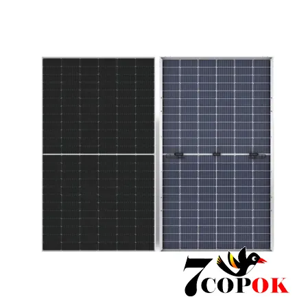 Солнечная панель 670 Вт Logicpower LP Longi Solar Half-Cell 670W (35 профіль, TOPCon N-type Bi-facial)