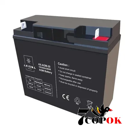 Акумулятор AXIOMA energy AX-AGM-20, AGM свинцево-кислотний, купити