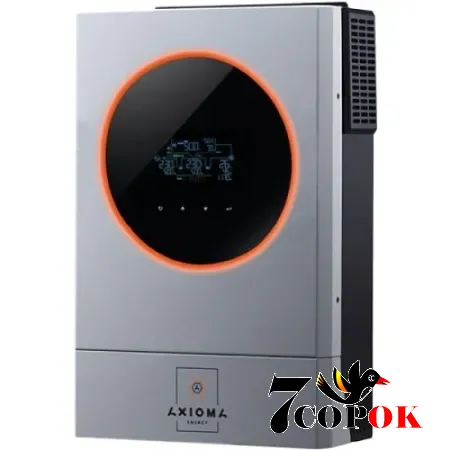 Автономний сонячний інвертор 6 кВт - Axioma energy ISMPPT BFP DOU 6000
