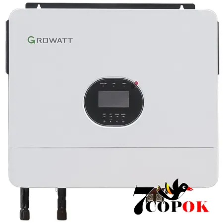 Автономный солнечный инвертор 6 кВт - Growatt SPF 6000ES Plus 6000W 48V 100A