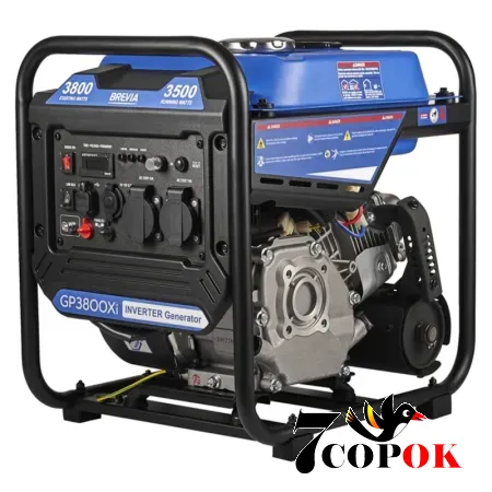 Инверторный генератор бензиновый Brevia GP3800Xi, 3.5 кВт, купить