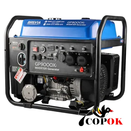 Инверторный генератор бензиновый Brevia GP9000Xi, 8.5 кВт, купить