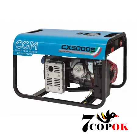 Генератор бензиновый CGM CX5000E, 4.5 кВт, купить в Украине