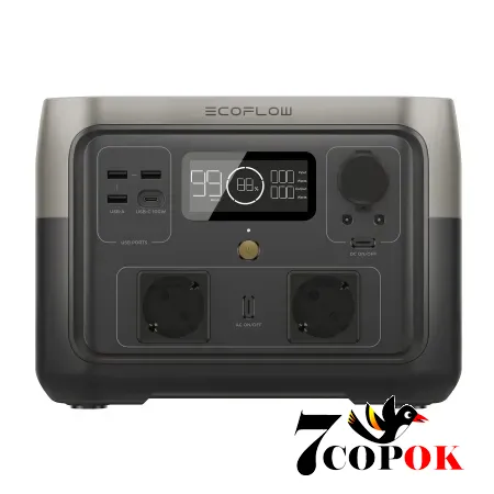 Портативная зарядная станция для дома EcoFlow River 2 Max (0.5 кВт)
