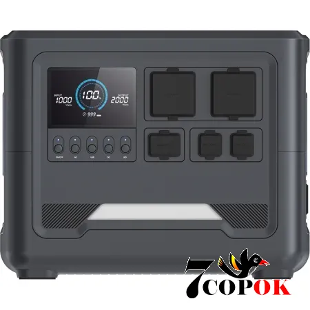 Портативная зарядная станция для дома PowerPlant G20 1536Wh 1800W (1.8 кВт)