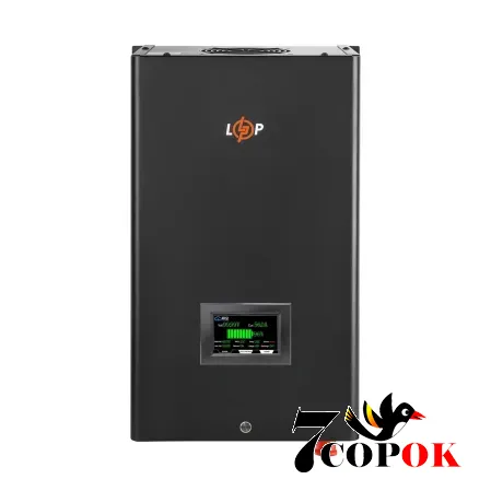 Акумулятор LogicPower LP LiFePO4 12,8V - 304 Ah (3891Wh) (BMS 200A/200А) метал LCD Smart BT, літій-залізо-фосфатний