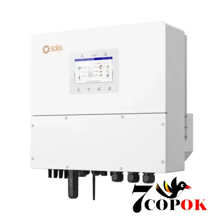 Гибридный солнечный инвертор 20 кВт - SOLIS S6-EH3P20K-H 20KW HV-battery