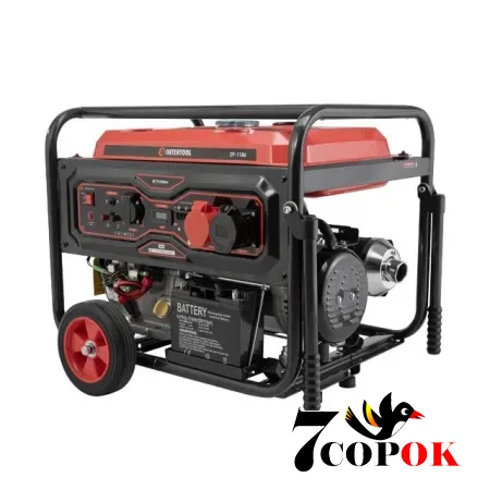 Генератор бензиновий Intertool DT-1186, 8.0 кВт, купити в Україні
