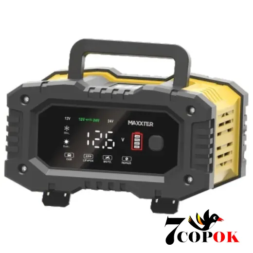 Maxxter MX-CHR-1224V10P - зарядное устройство для аккумуляторов, купить