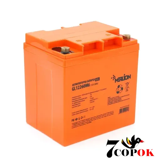 Гелевий акумулятор Merlion GL12260M6 12 V 26 Ah, купити в Україні
