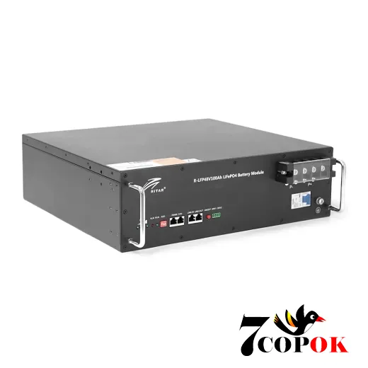 Аккумулятор для солнечных батарей Ritar LiFePO4 51.2V 100Ah 5120Wh BMS100