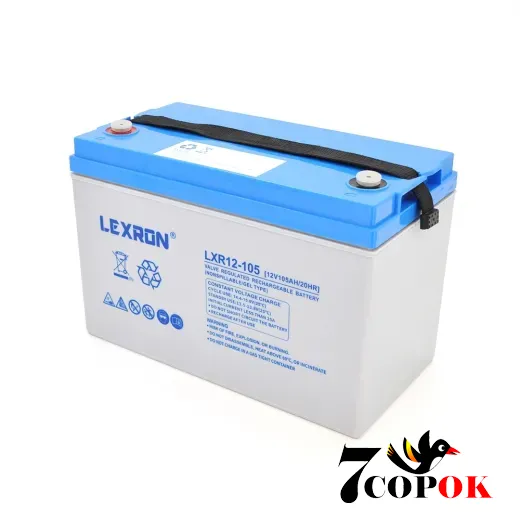 Гелевий акумулятор Lexron LXR12-105 GEL 12V 105AH, купити в Україні