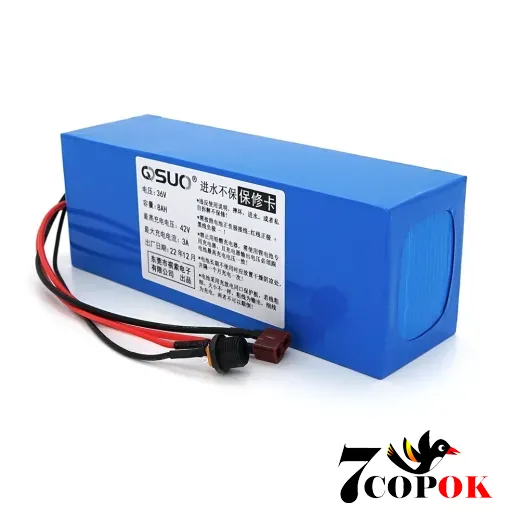Літій іонний акумулятор QiSuo 36V 8A (Li-ion 18650), купити в Україні