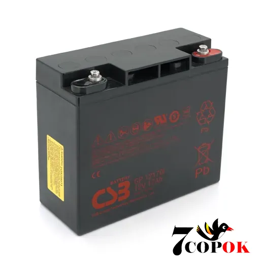 Акумулятор CSB GP12170I 12V 17Ah, AGM свинцево-кислотний, купити