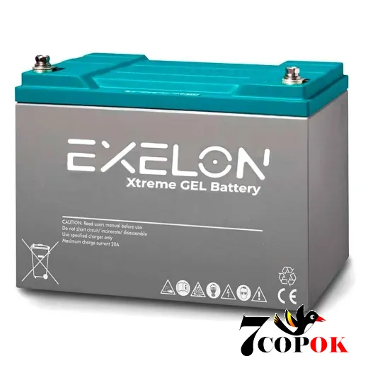 Гелевый аккумулятор EXELON 200-12 GEL 12V 200 Ah, купить в Украине