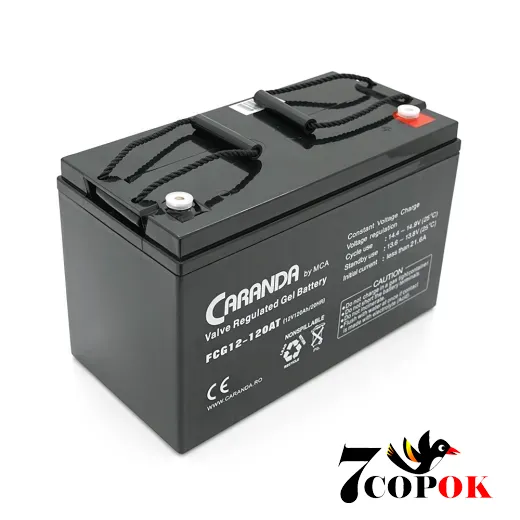 Гелевый аккумулятор MCA FCG12-120AT GEL 12 V 120 Ah, купить в Украине