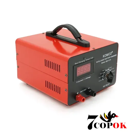 Komco QCL-C15 AGM/LiFePO4 15А - зарядное устройство для аккумуляторов