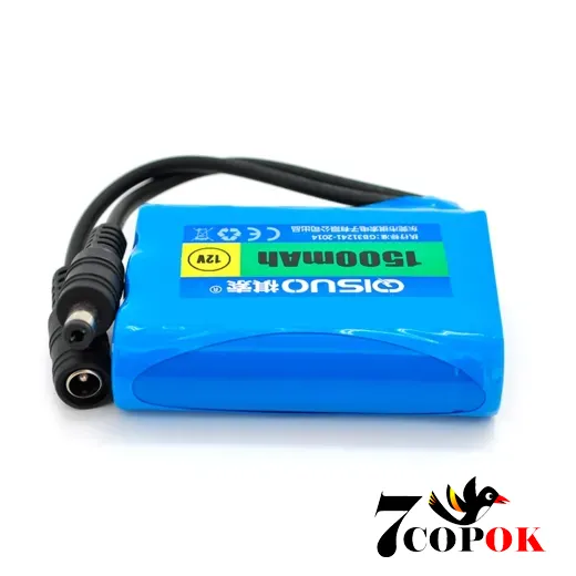 Літій іонний акумулятор QiSuo 12V 1.5A (Li-ion 18650), купити