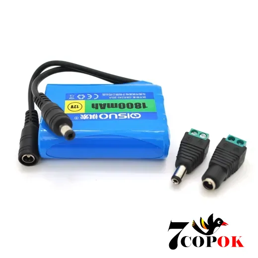 Літій іонний акумулятор QiSuo 12V 1.8A (Li-ion 18650), купити