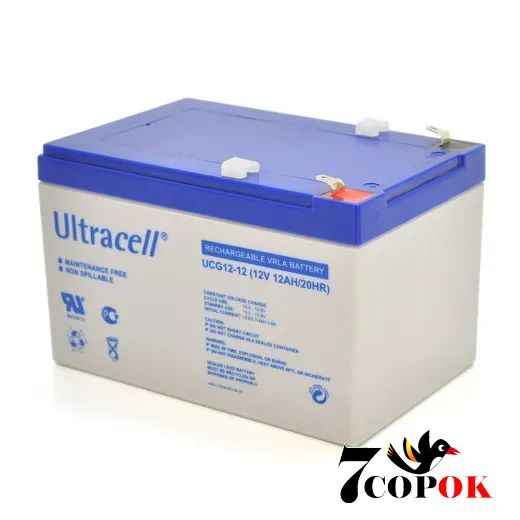 Акумулятор Ultracell UCG 12-12 AGM 12V 12 Ah, AGM свинцево-кислотний