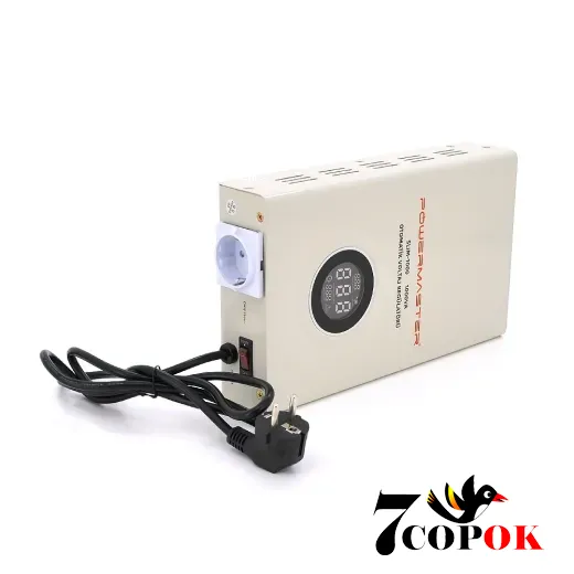 Стабилизатор напряжения Luxeon POWERMASTER SW-1000, 220 вольт 0.75 кВт