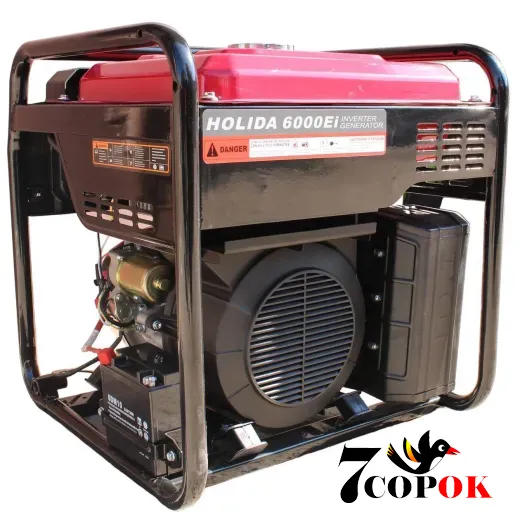 Инверторный генератор бензиновый Holida WM6000Ei, 5.0 кВт, купить