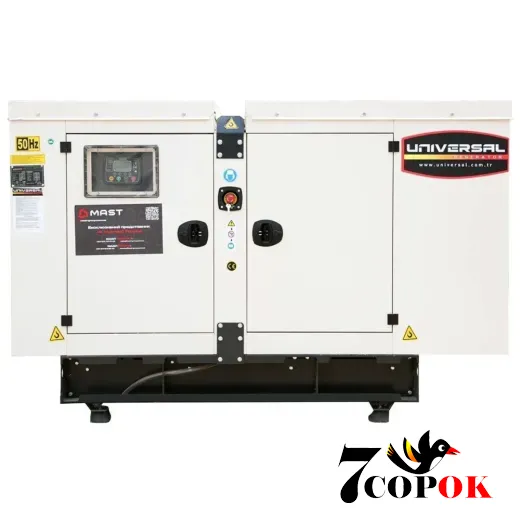 Генератор дизельный UNIVERSAL UND-YD 35 KVA, 26.0 кВт, купить