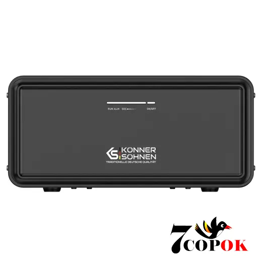 Акумулятор Konner & Sohnen KS EXB-2400, літій-залізо-фосфатний