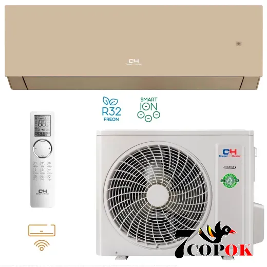 Кондиционер инверторный Cooper&Hunter CH-S12FTXAM-GD, купить
