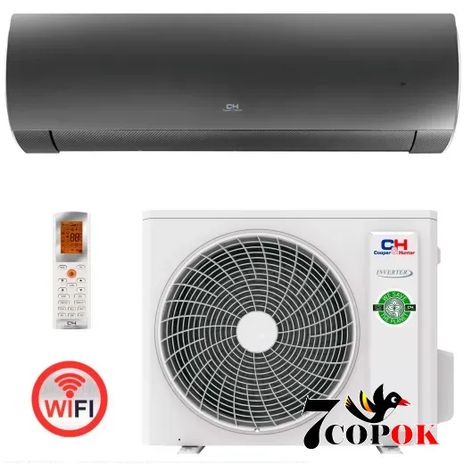Кондиционер инверторный Cooper&Hunter CH-S12FTXD2-BL, купить