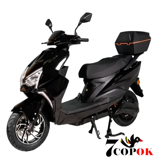 Электроскутер Atlas Speedy Box 2000W Black, 2 кВт, купить в Украине