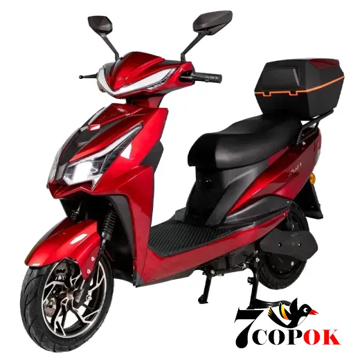 Электроскутер Atlas Spider 2 Box 2000W Red, 2 кВт, купить в Украине