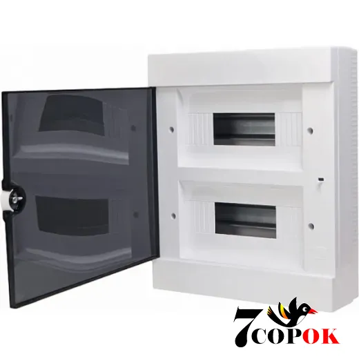 Электрощит распределения АСКО UBox 24 модуля IP40 (внешний, пластик)