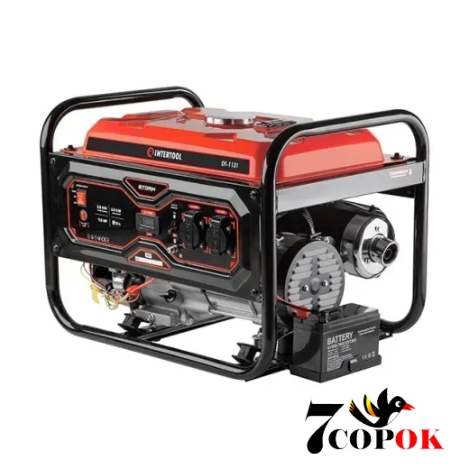 Портативний генератор бензиновий Intertool DT-1131, 2.8 кВт, купити