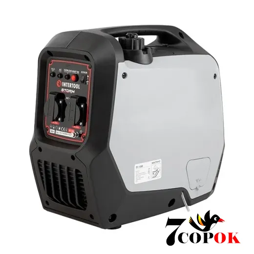 Інверторний генератор бензиновий Intertool DT-1320, 1.8 кВт, купити