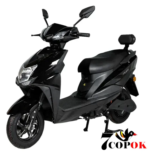 Электроскутер Atlas Falcon 1500W Black, 1.5 кВт, купить в Украине