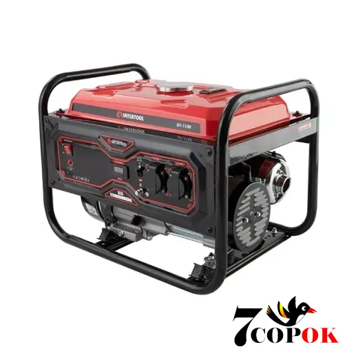 Портативний генератор бензиновий Intertool DT-1130, 2.8 кВт, купити